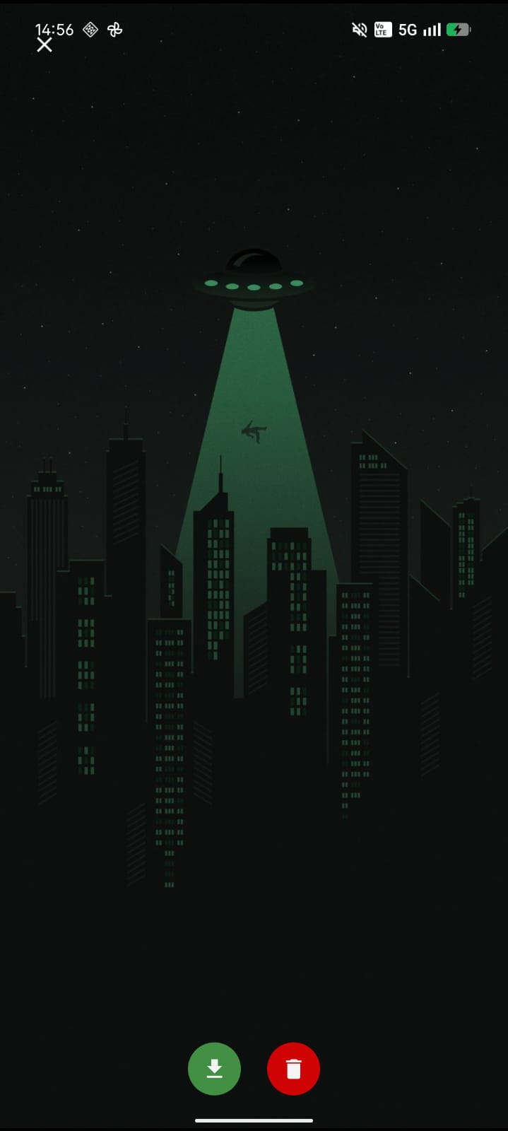 Full-screen photo preview